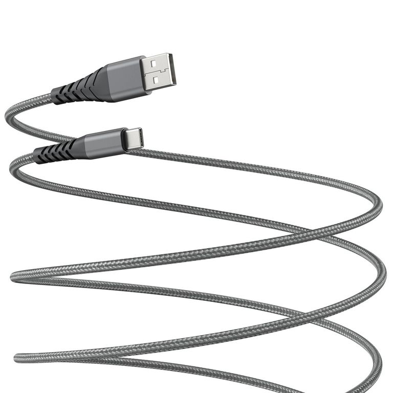 Cable Usb Tipo C Carga Rápida 3 Metros Reforzado Para Smartphone