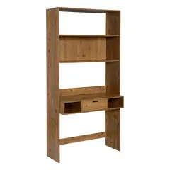 HOMY - Estante Darton Madera 3 Nivel(es) 45x200x100 cm Café