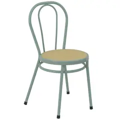 JUST HOME COLLECTION - Silla Metal Verde 85x47x47 cm