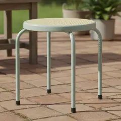 JUST HOME COLLECTION - Piso/Butaco SC20001DGR Verde 46.5x40x40 cm