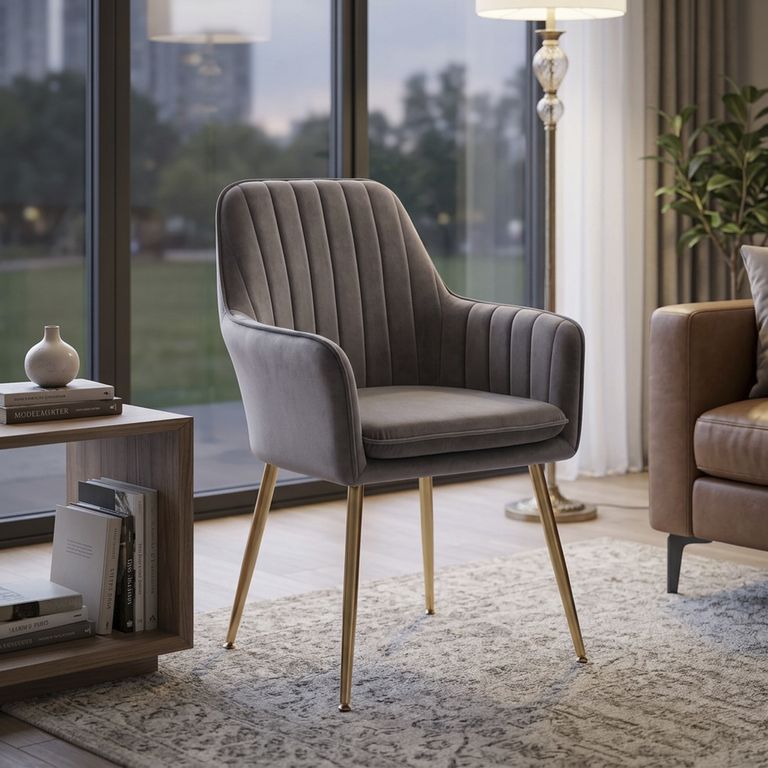Poltrona Jaca Gris 85x58x58 cm