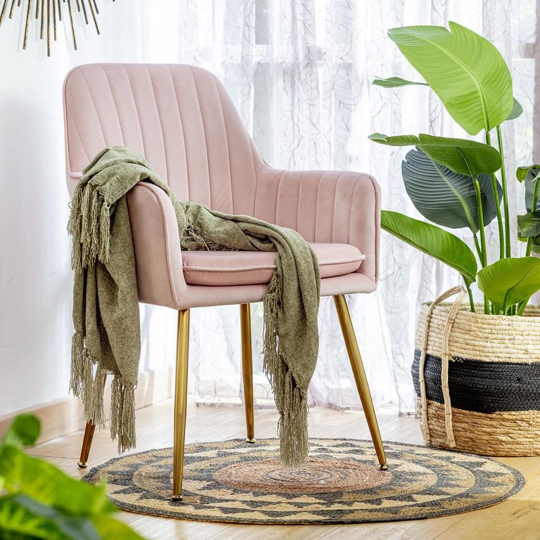 Silla Jaca Rosado 85x58x58 cm