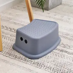 JUST HOME COLLECTION - Piso Escala Infantil Gris 25.6x36x13.5 cm