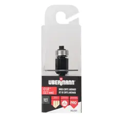 UBERMANN - Fresa recta c/roda. 1/2x1/2"