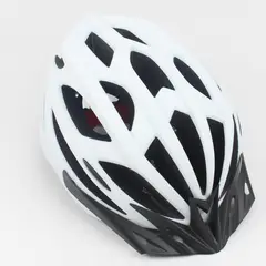 AUTOSTYLE - Casco Bicicleta Unisex Adulto Con Luz Led Trasera Talla M