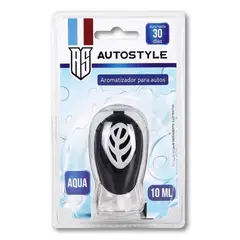 AUTOSTYLE - Aromatizante Auto Aqua 10 ml Frescura Duradera