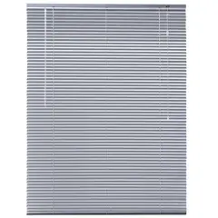 JUST HOME COLLECTION - Persiana aluminio plateada