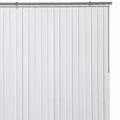 JUST HOME COLLECTION - Persiana vertical PVC 160x165 cm blanca