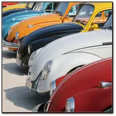 HOMY - Cuadro acrílico cars 3 50x50 cm