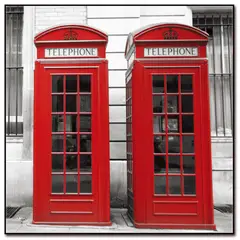 HOMY - Cuadro acrílico London 3 50x50 cm