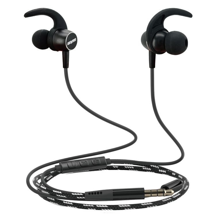 Audífonos alámbricos aux 3.5 mm hecho con Kevlar 1.2 mts IP20