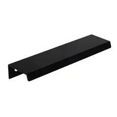FIXSER - Perfil aluminio148/128 mm negro mate