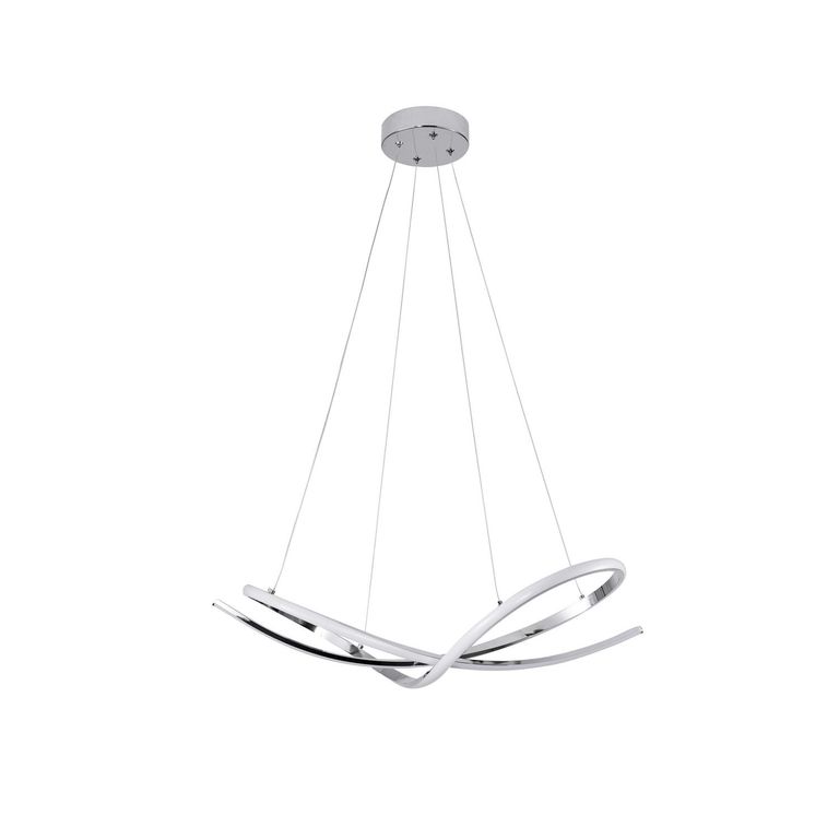 Lámpara Colgante Geometrico Metal Gris