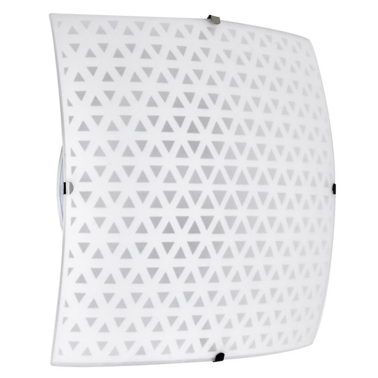 Plafón Salach 2 luces E27 blanco