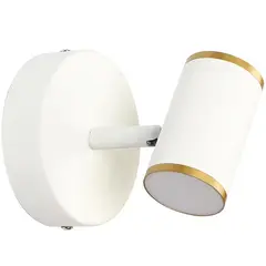 JUST HOME COLLECTION - Apliqué Led Nivel Aluminio Blanco