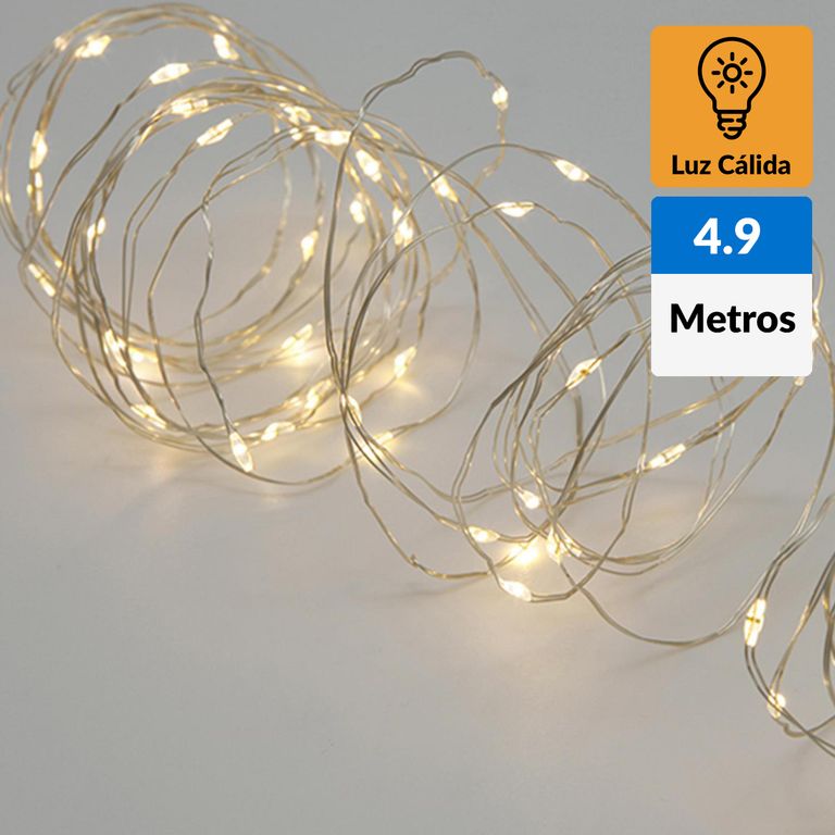 Guirnalda solar micro 120 luces