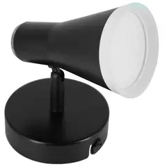 JUST HOME COLLECTION - Apliqué Led Pipa Metal Negro