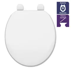 SENSI DACQUA - Asiento Redondo Apolo plastico
