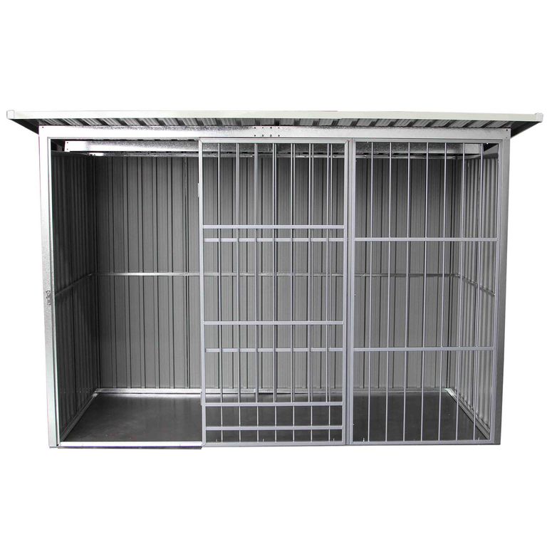 Canil para Perro 180x250x160 cm Gris a $249.990
