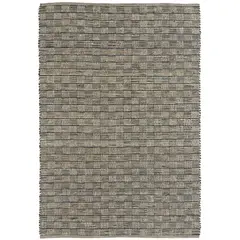 JUST HOME COLLECTION - Alfombra Poona 160x230 cm Yute Gris