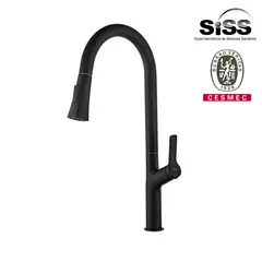 SENSI DACQUA - Monomando cocina vera extens negro