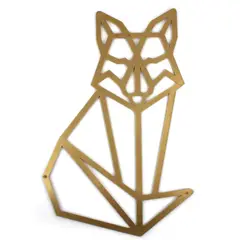 HOMY - Lamina Metal Metal Zorro 38x58 cm