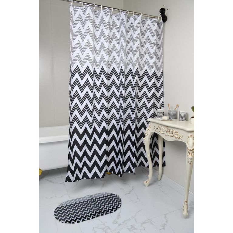 Set Baño 8 Piezas Tono Gris