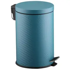 JUST HOME COLLECTION - Papelero True 12 Litros Metal/Plástico Turquesa