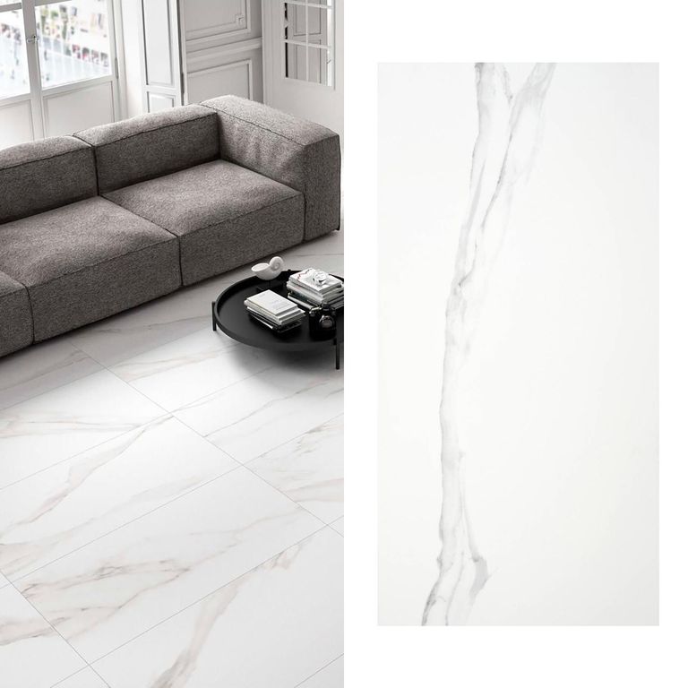 Porcelanato 60x120 cm Duomo Blanco Blanco 1.42 m2