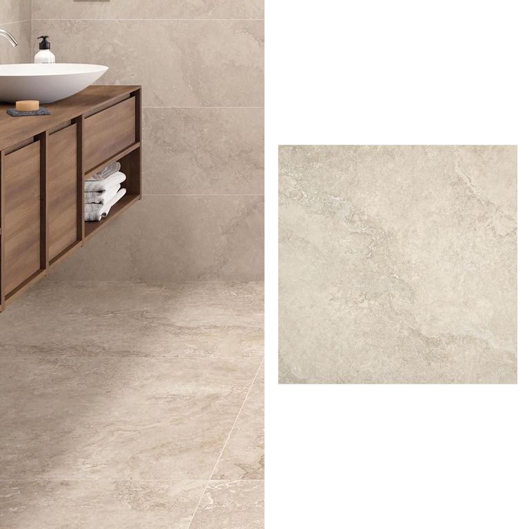 Porcelanato 100x100 cm Rockstone Beige Beige 1.98 m2