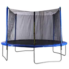 DO IT - Cama Elástica 305x230x305 cm Azul/ Negro