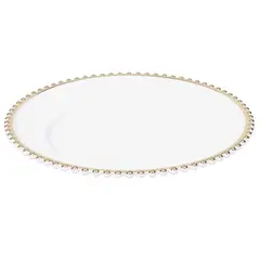 DEAR SANTA - Plato Ring 33 cm Blanco/Gold