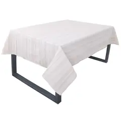 JUST HOME COLLECTION - Mantel Rectangular 180x230 cm Rayas Beige