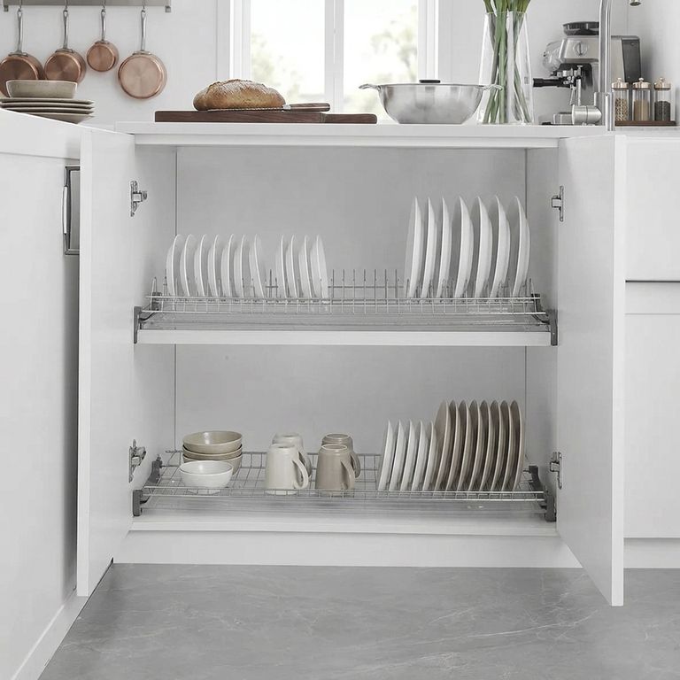 Escurridor platos muro 80cm a