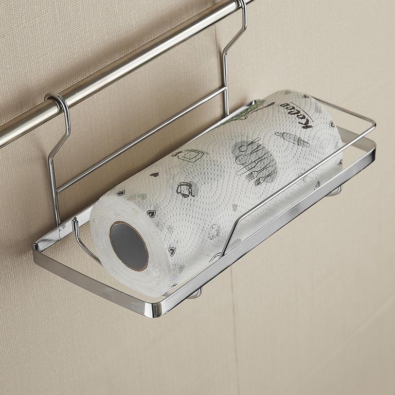 Portarollo simple acero inox