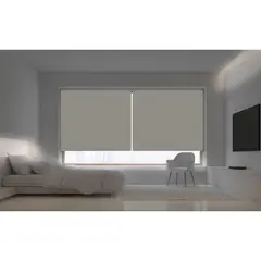 VIEWTEX - Cortina roller black out solpor marfil 135x250 cm
