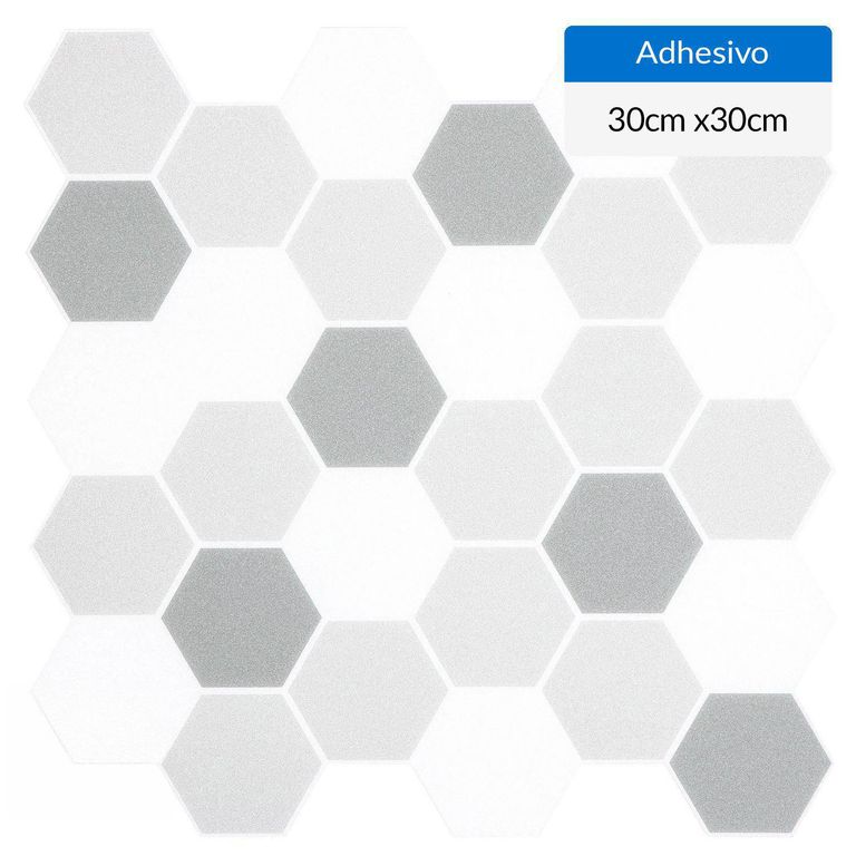 Adhesivo para Piso Hexagonal 0,65 m2