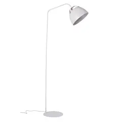JUST HOME COLLECTION - Lámpara de Pie Travola 1 Luz E27 Blanco