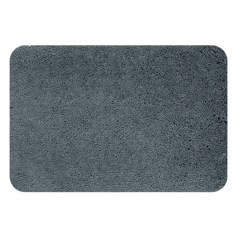 Tappetino da bagno curvo 55x65 grigio - Salle d'ô