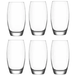 LAV - Set 6 Vasos Vidrio Largo 510ml