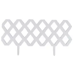ERGO - Set 4 Enrejados Polipropileno 0.585x0.295 metros Blanco