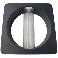 JUST HOME COLLECTION - Florero tipo huevo gris 18 cm