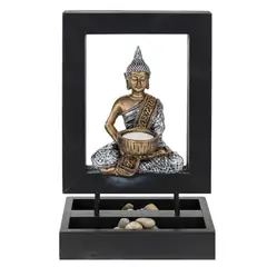 JUST HOME COLLECTION - Buda Tai Negro 28x17 cm