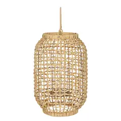 JUST HOME COLLECTION - Portavela rattan 39 cm