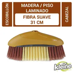 KLEINE WOLKE - Repuesto Escoba Fibra Suave 31 cm para Piso Laminado
