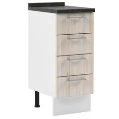JUST HOME COLLECTION - Mueble base 35 4c con cubierta Roma