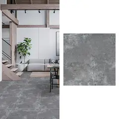 HOLZTEK - Gres Porcelánico 60x60 cm Rust Dark Grey Gris Oscuro 1.44 m2