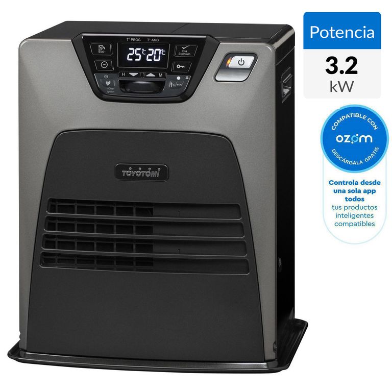 Estufa Parafina LC-34W DGM Gris Metálico