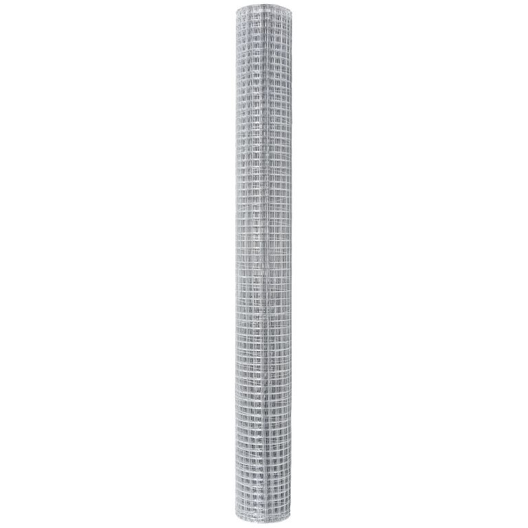 0.9x5 m Malla 1/2" galvanizada soldada