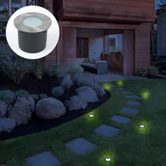 JUST HOME COLLECTION - Panel Led Exterior Led Piso 7 W IP 65 700 lm Luz Día